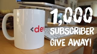 1,000 Subscriber Giveaway!  (closed)