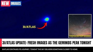 3I/ATLAS Update: New Images as the Geminids Peak Tonight