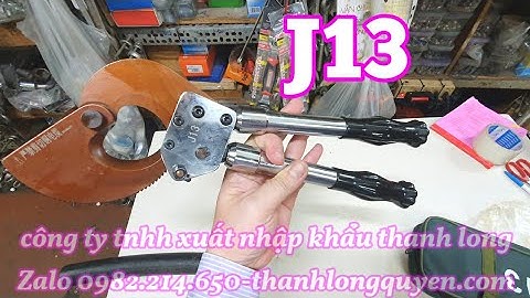 KÌM CẮT CÁP NHÔNG J13 CẮT NHÔM LÕI THÉP
