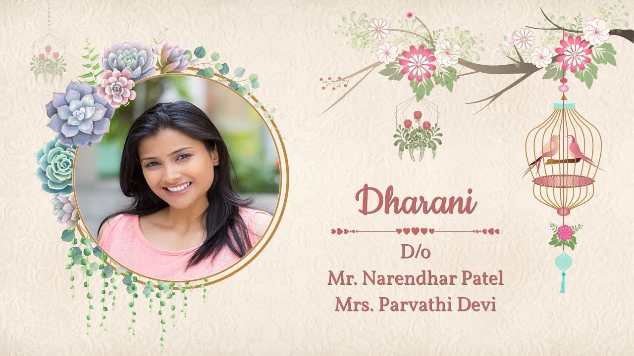 Wedding Invitation Video Maker Online Inviter YouTube