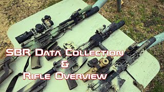 AR-15 SBR Data Collection - Rifle Overviews