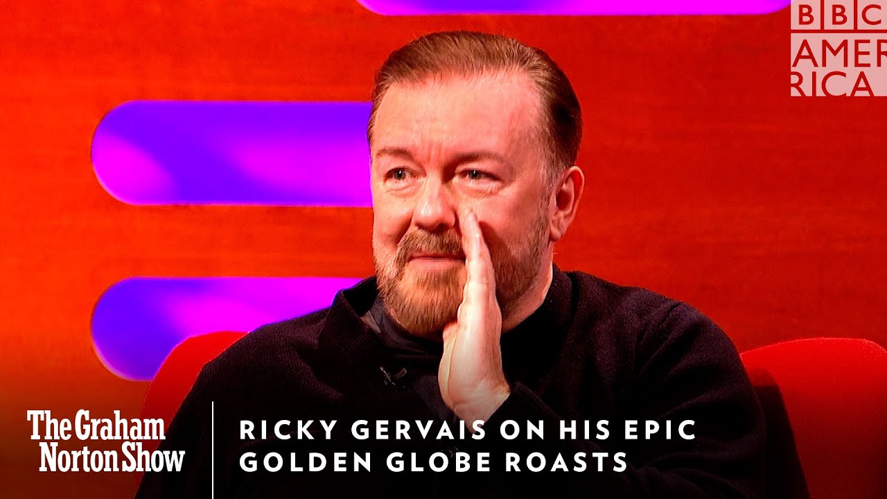 Ricky Gervais on His Epic Golden Globe Roasts 😂 Graham Norton Show