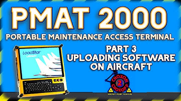PMAT 2000 PART 3/3-  UPLOADING SOFTWARE FROM PMAT2000 TO AIRCRAFT #pmat2000 #pdl #teledyne #loadstar