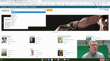 Using the Explora Database