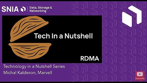 RDMA Tech in a Nutshell