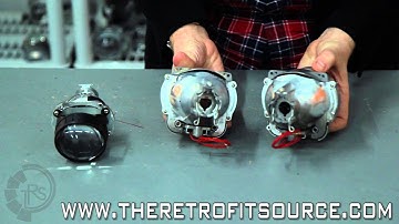 TRS Tech: Comparing the FX-R 3.0 (2.5 and 3" lens) to the Morimoto Mini H1 Bi-xenon Projector