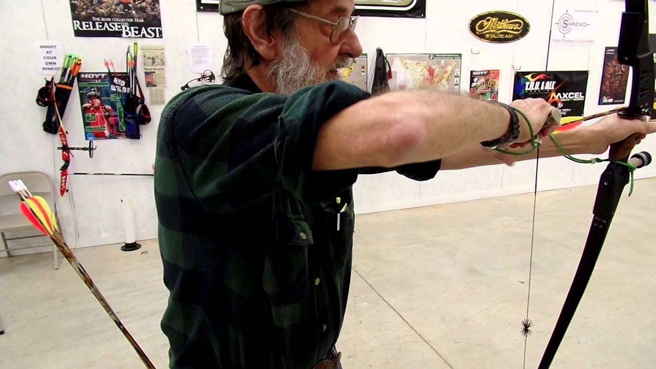 b's deer bone traditional archery release aid YouTube