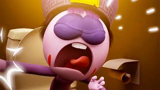No Toilet Roll! | Spookiz Cookie | Funny Cartoons for Kids