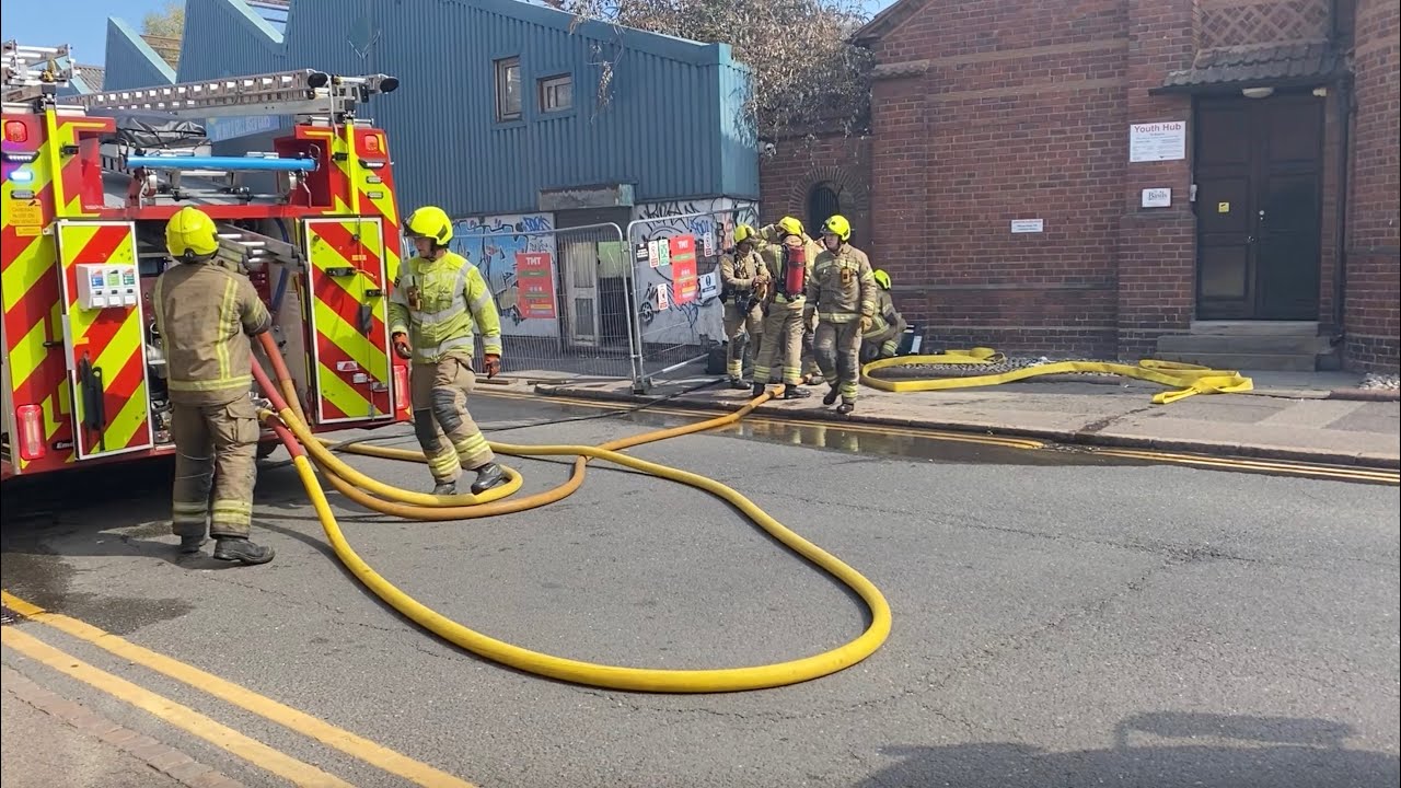 Fire at St Basil's Church - Digbeth (Birmingham)