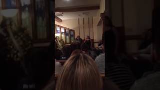 My cousins EJ funeral 12/14/2016