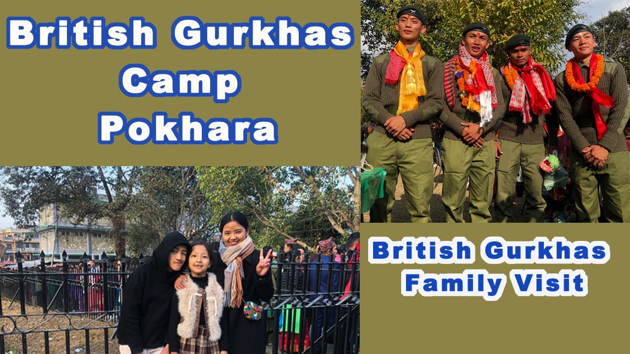 British Gurkhas Family Visit Queue at British Gurkha Camp | Pokhara | Nepal | The most popular place