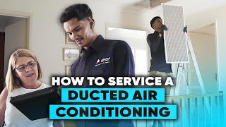 How to service your ducted air conditioning the right way