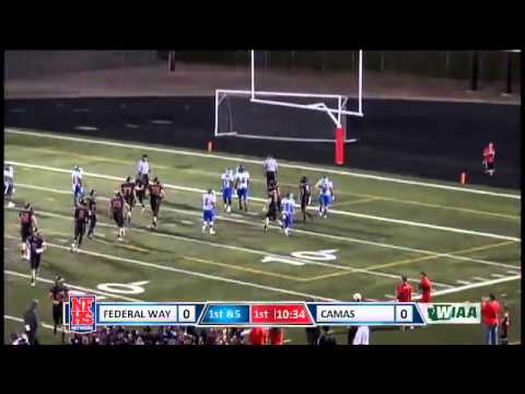 Camas HS #7 Liam Fitzgerald Passing TD to #9 James Price - YouTube