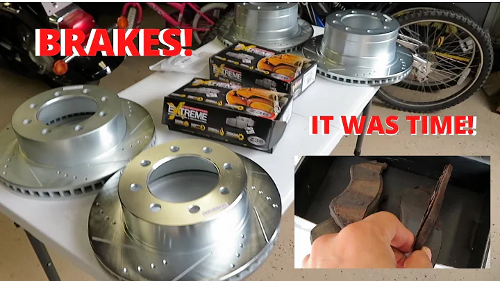 Finally upgrading the brakes on my 3rd Get Cummins!!