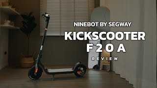 รีวิว Ninebot by Segway KickScooter F20A สกู้ตเตอร์ไฟฟ้าแห่งปี 2021? | TaninS