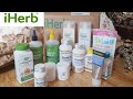 مشترياتي من موقع ايهرب  iherb haul/منتجات للبشرة/افضل المكملات الغذائية لتساقط الشعر