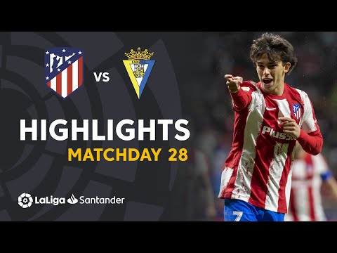 Resumen de Atlético de Madrid vs Cádiz CF (2-1)