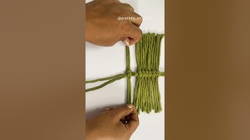 Macrame feather tutorial | Macrame feather leaf| DIY macrame feather|| #macrame #shorts #ytshorts_