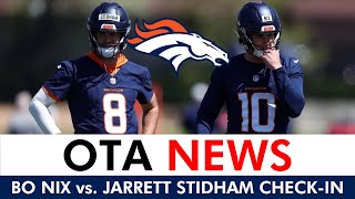 Broncos OTA News: Bo Nix Or Jarrett Stidham Pulling Ahead? Rookie Gets Knee Surgery