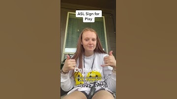 Learn How To Sign "Play" in ASL for Beginners | American Sign Language #shorts