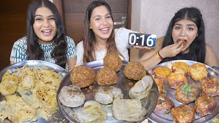 60 Seconds Bahubali Momos Challenge | Spicy Momos🔥, Kurkure Momos, Veg Momos, Malai Momos Challenge