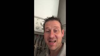 How to drain down a central heating system  Combi boiler