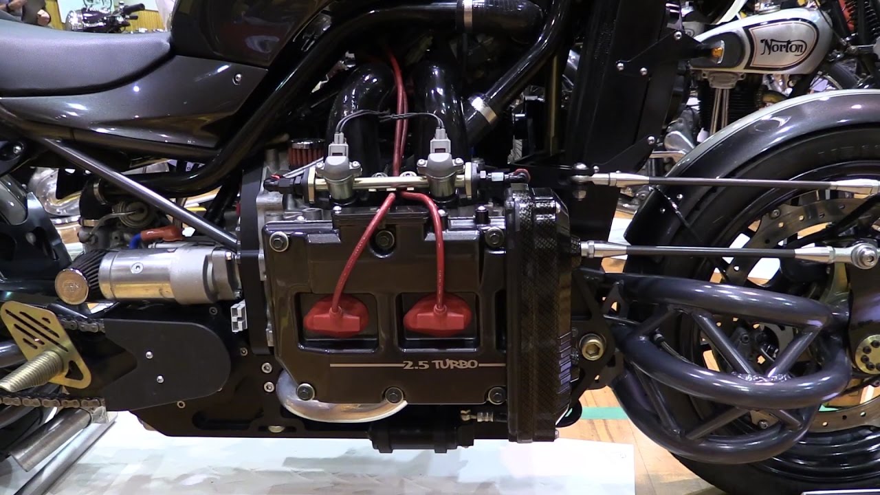 Subaru Turbo Car Engine powered Motorcycle - YouTube