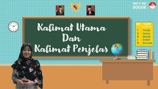 KALIMAT UTAMA DAN KALIMAT PENJELAS