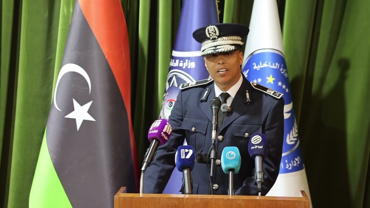 مؤتمر صحفي لإدارة انفاذ القانون  