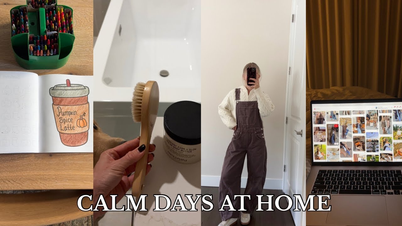 ДОМАШНИЙ ВЛОГ: учусь немного сбавить обороты, планирую осеннюю поездку и мои доски Pinterest