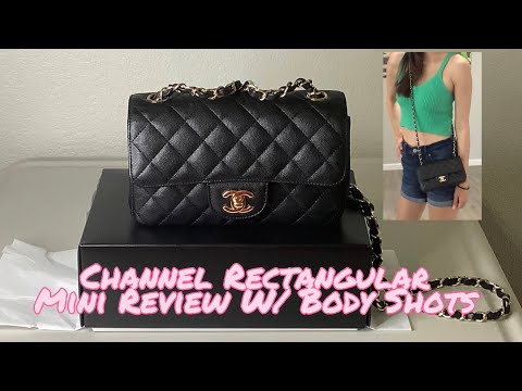 Chanel Rectangular Mini Review With Body Mod Shots 