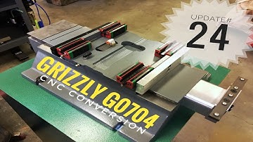 GRIZZLY G0704 CNC Conversion Update 24 - ( assembly 2 )