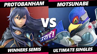 Sumapa 81 Top 8 - Motsunabe (Falco) Vs. ProtoBanham (Lucina) SSBU Ultimate Tournament