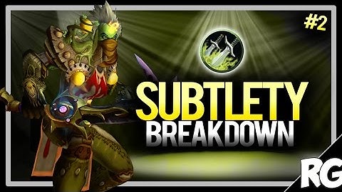 SUBTLETY ROGUE PVP BREAKDOWN #2 - Subtlety Rogue Arena PvP | WoW Legion [7.1.0]
