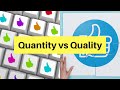 Make 100 YouTube Videos or Just 1 Good YouTube Video? Quantity vs Quality in Social Media