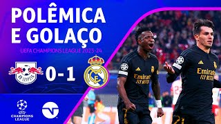 VINI JR. JOGA MUITO, DEIXA ZAGUEIRO NO CHÃO E REAL VENCE COM GOLAÇO! RB LEIPZIG 0X1 REAL MADRID image