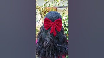 Thumbnail of Handmade bow clip ✅♥️ #song #love #dance