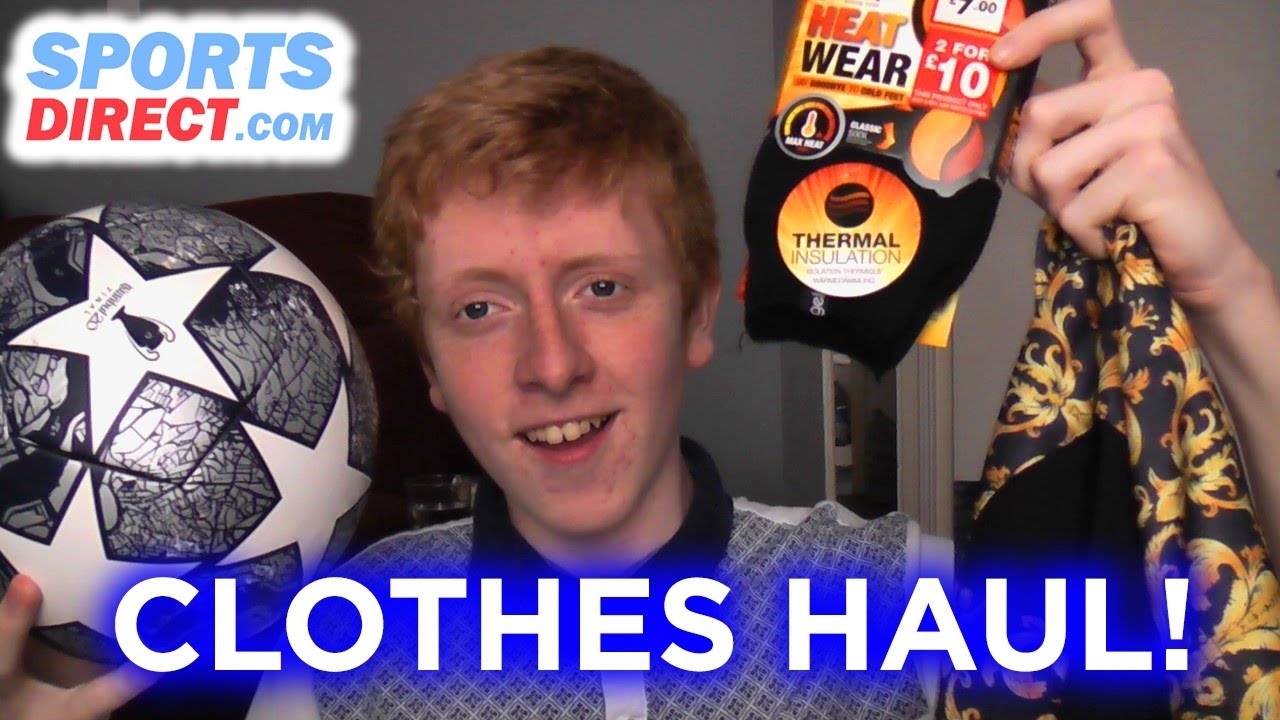 CLOTHES HAUL! Sports Direct Edition YouTube