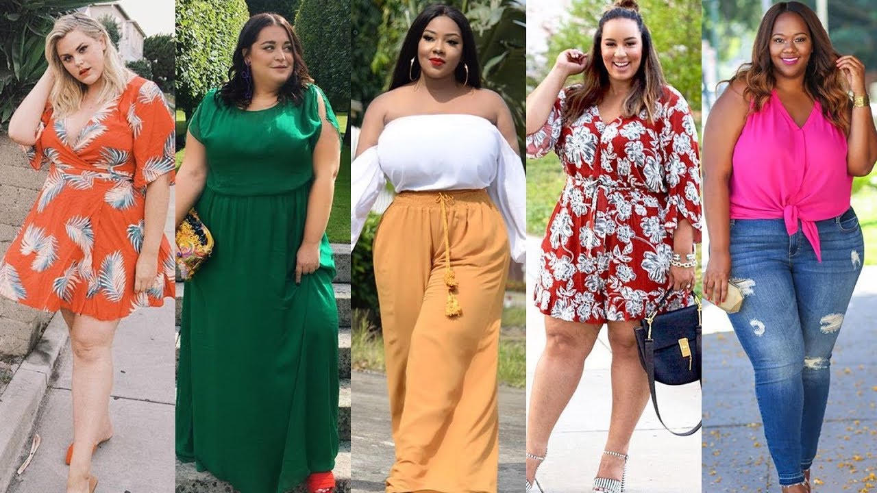 MODA 2018 | ROPA MODA PARA GORDITAS,PRIMAVERA VERANO - MODA PLUS SIZE - YouTube