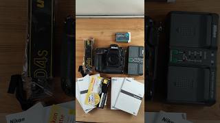 Unboxing a Near MINT Nikon D4s DSLR Camera