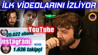 Elraen Youtube'daki İlk Videolarını İzliyor w/ Ekip | Elraen İle Mazi Muhabbetleri