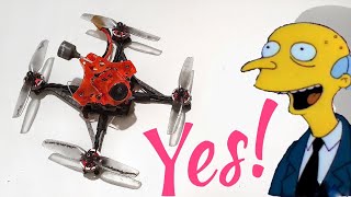 Can you win a drone race with a Toothpick