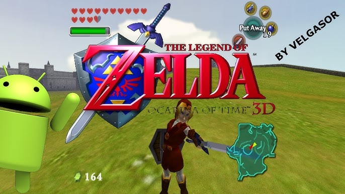 Legend of Zelda 3D 64 - Ocarina of Time Texture pack v3.0 (Update texture +  Rom Hack) 