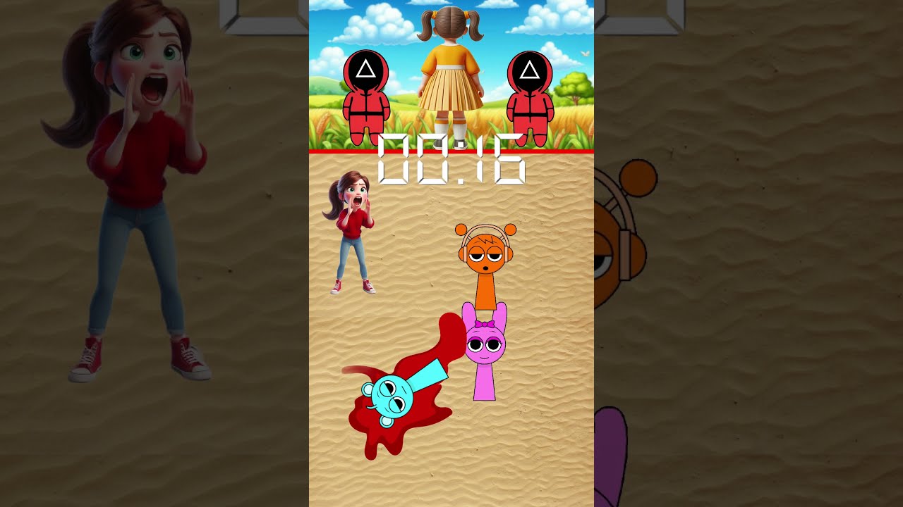 Which Sprunki Will Win The Squid Game 
