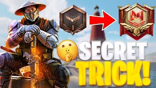 I Use This SECRET TRICK to RANK UP in Battle Royale | COD Mobile