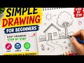 Title🎨 Simple Drawing for Beginners ✏️ | Easy Drawing Step by Step 😊
