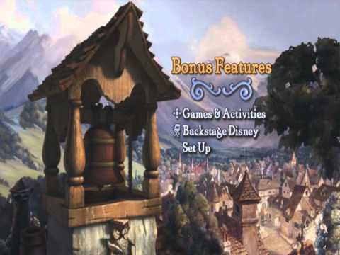 pinocchio dvd menu