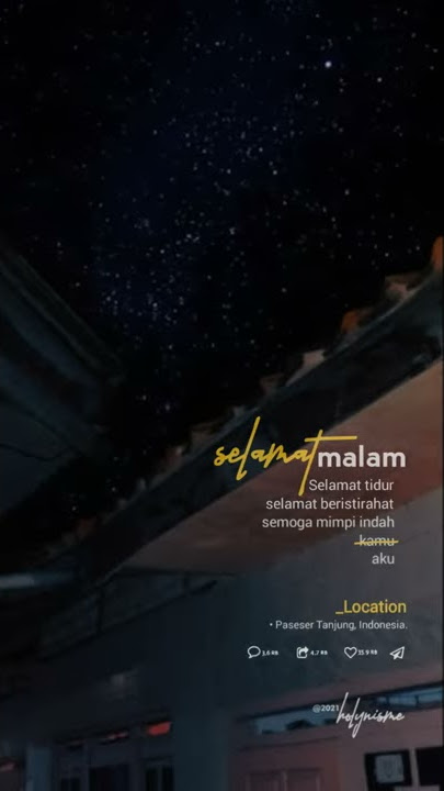 Story WA Typhograpy Fullscreen terbaru | Bintang di Surga