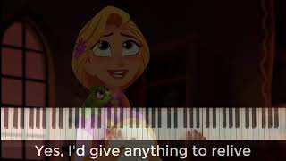 Video thumbnail of "I'd Give Anything (PIANO COVER) | Rapunzel's Tangled Adventure"