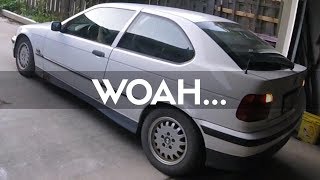 BMW's Ugly Duckling: Driving A 1995 BMW 318ti - E36 Compact - YouTube